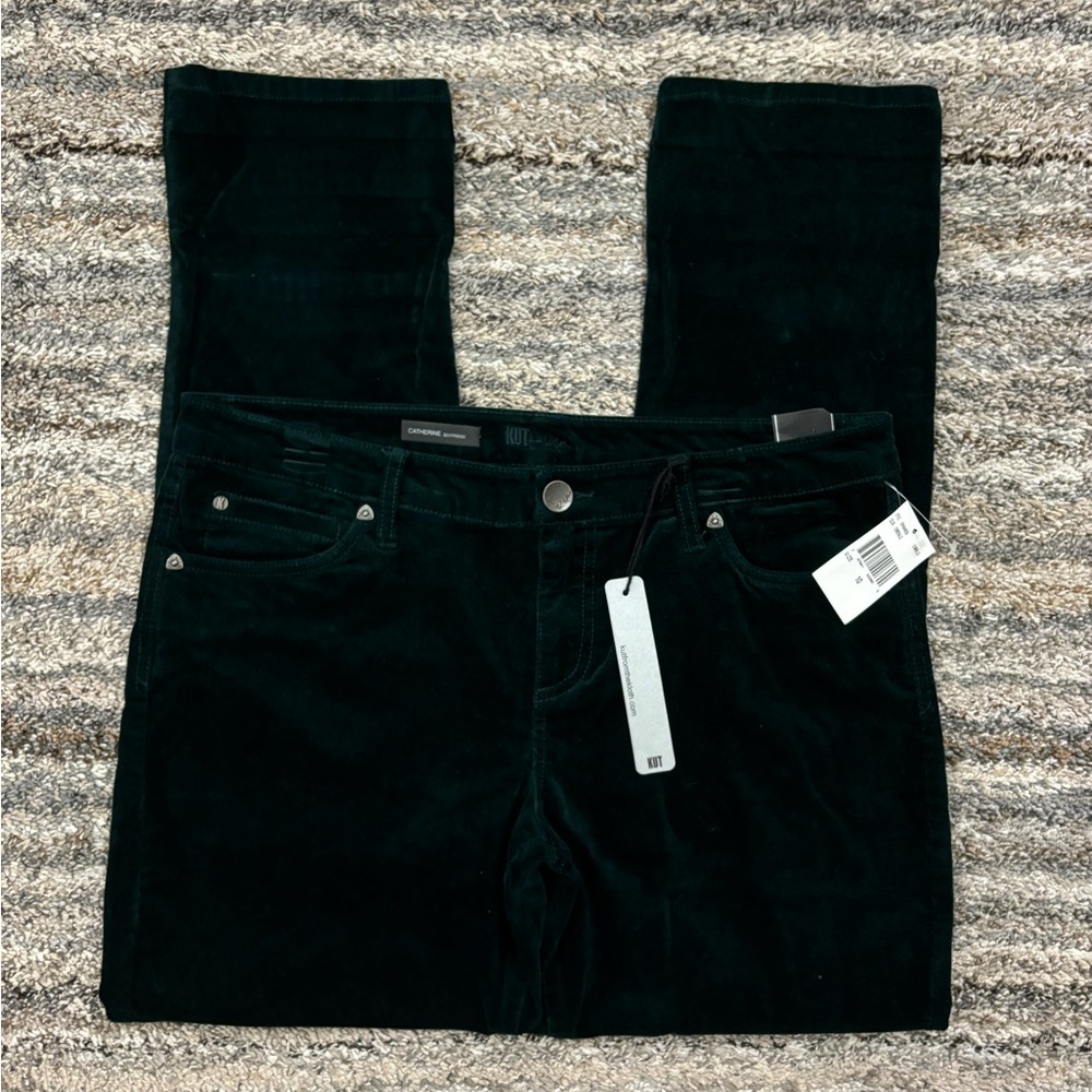 KUT From The Kloth Corduroy Catherine Boyfriend Jeans Sz 10 NWT | KUT Boyfriend-